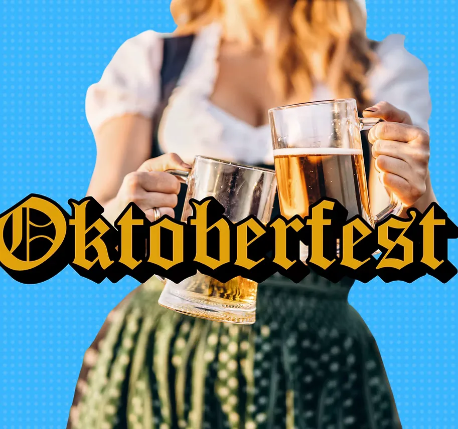 Oktoberfest at the Rustic Theatre poster: Saturday, October 10, in the Back Lot
